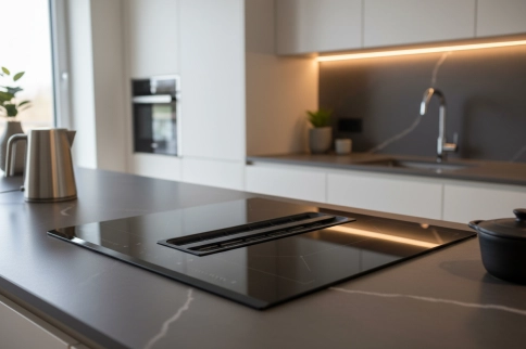 Индукционная варочная панель со встроенной вытяжкой VHH6472B Индукционная варочная панель со встроенной вытяжкой VHH6472B