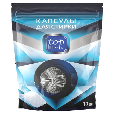 Капсулы для стирки TOP HOUSE 30 шт. (180384)