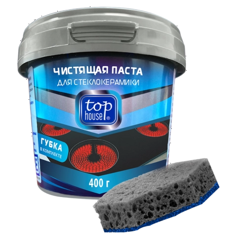 Паста для стеклокерамики TOP HOUSE 400 гр. (180636)