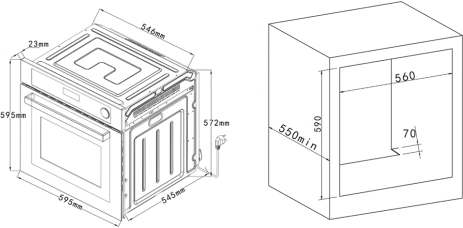 Духовой шкаф VARD VOP682B