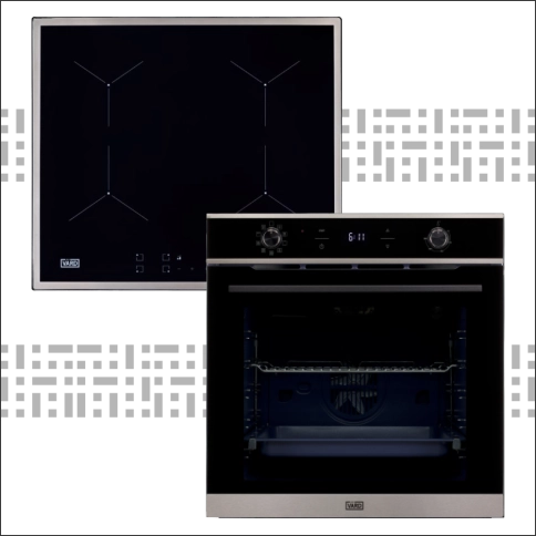 Комплект: Духовой шкаф VARD VON444X с антипригарной эмалью ColdPyro + Индукционная варочная панель VARD VHI6420X